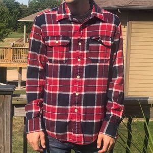 American Eagle AE Seriously Soft Flannel Shirt